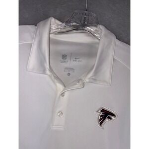 NFL Atlanta Falcons Nike Dri-FIT Performance Polo Shirt Mens XL On Field Apparel